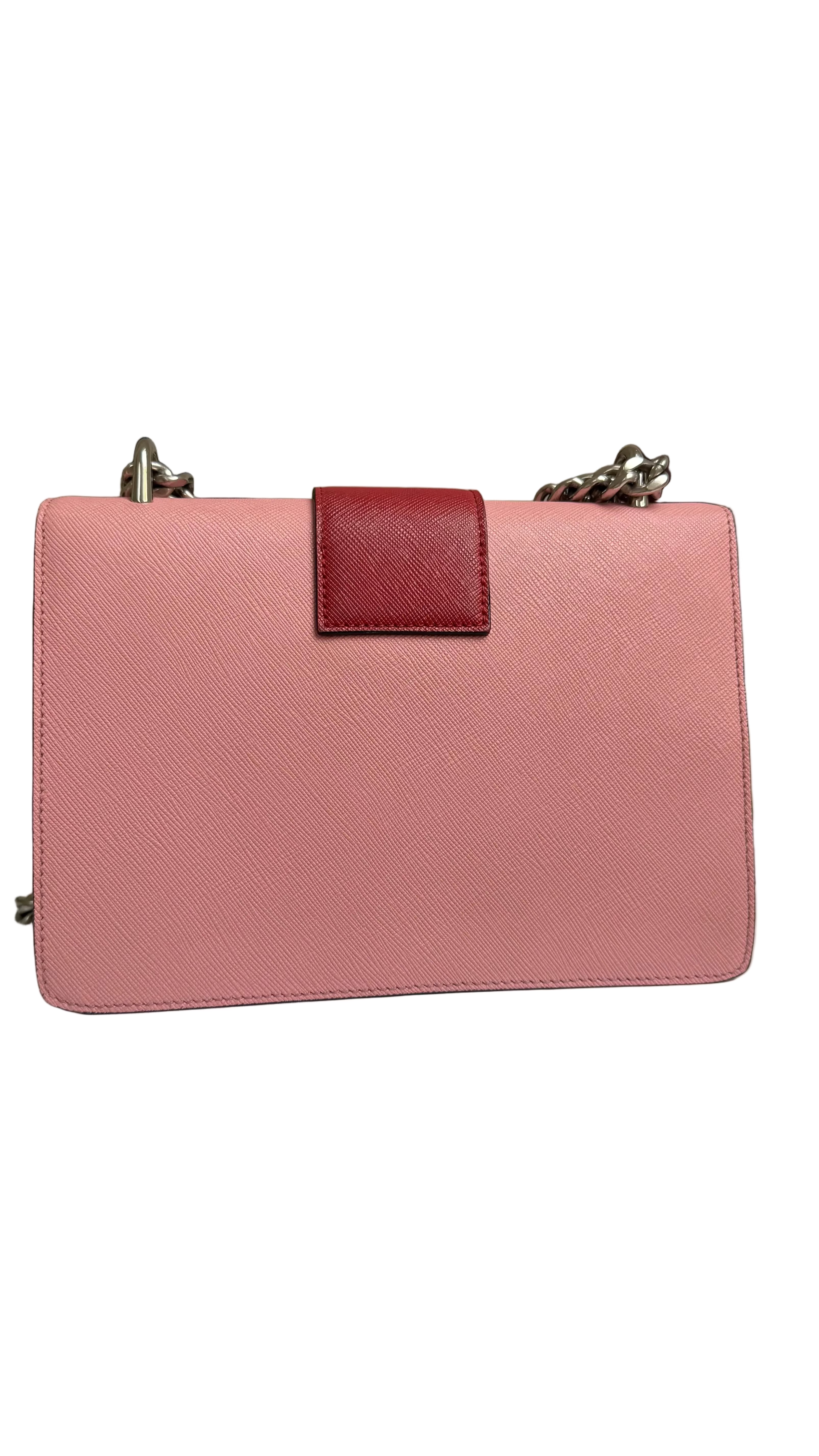 Prada Saffiano Leder Schultertasche
