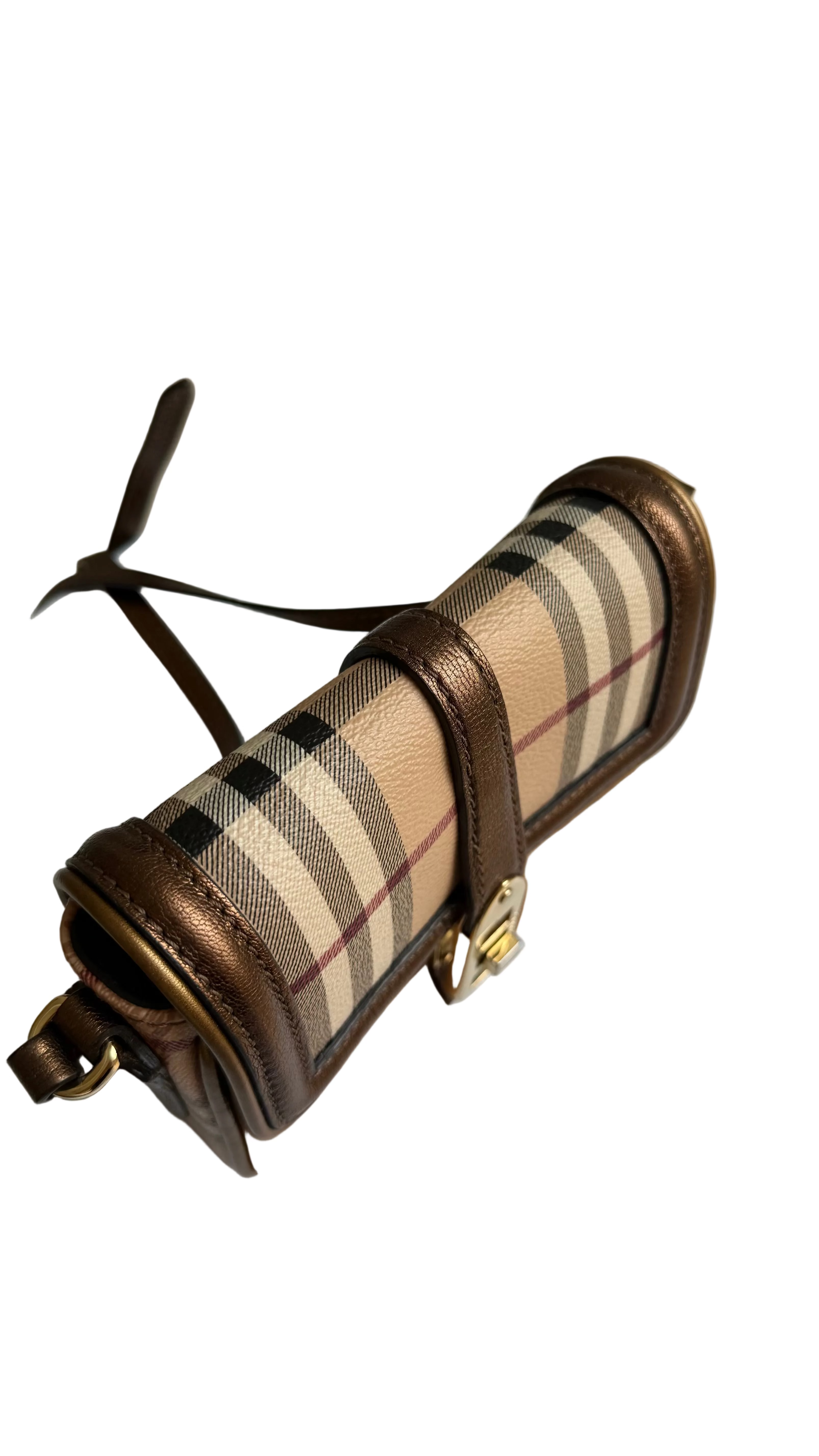 Burberry Haymarket Check Berkeley Mini Crossbody Bag