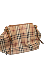Burberry Haymarket Check Shoulder Bag