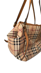 Burberry Haymarket Check Shoulder Bag