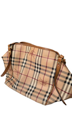 Burberry Haymarket Check Shoulder Bag